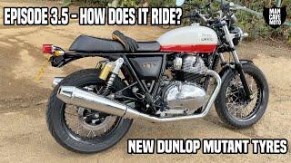 Interceptor 650 Project Ep3.5  - How does it ride? - Dunlop Mutant