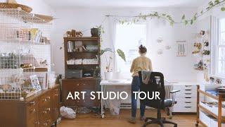 Art Studio Tour | Creative Workspace Tour