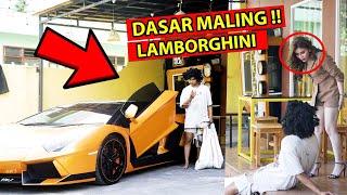 CEWE MATRE ?? GEMBEL SULTAN DIBILANG MALING LAMBORGHINI ??wkwk....