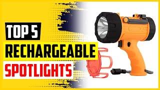 TOP 5 Best Rechargeable Spotlights of 2022 Reviews