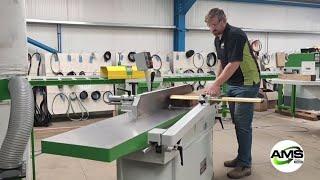 Overview video of Wadkin Bursgreen Surface Planer