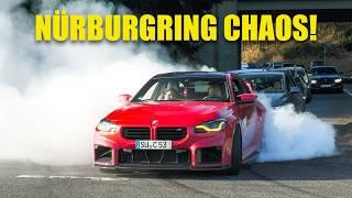 Nürburgring Tankstelle CHAOS Season Opening! M3 G80 POLICE CHASE, Burnouts, Close Calls!