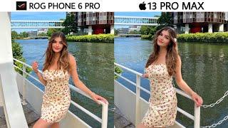 ASUS Rog Phone 6 Pro vs iPhone 13 Pro Max Camera Test