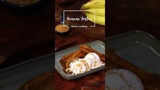 This delicious banana fosters is a very popular dessert which can be easily made at home #shorts
