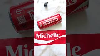 How to get this customized Coca Cola can and t-shirt for free