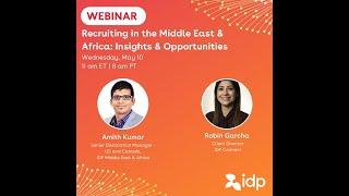 Recruiting in the Middle East - Insights and Opportunities