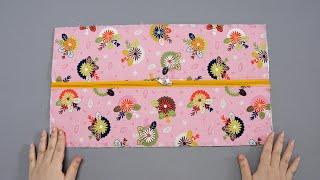 Sewing A Cosmetic Bag With Many Compartments Inside  DIY Organizer Bag