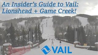 An Insider's Guide to Vail (Part a-Lionshead & Game Creek)