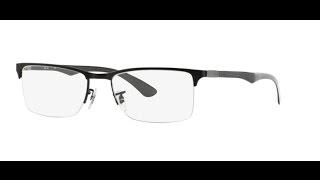 Ray Ban RX8413 Eyeglasses 2503 MATTE BLACK