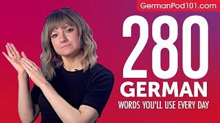 280 German Words You'll Use Every Day - Basic Vocabulary #68