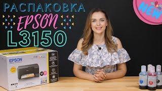 Распаковка Epson L3150| Первое знакомство