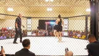 Samantha Ginithan from LegacyMMA fights at American Fight.