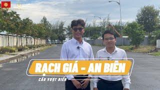 Đất Nền Lô Góc 2 Mặt Tiền Trên Trục Đường Qua Cầu Vượt An Biên - Rạch Giá