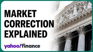 What is a market correction? YF explains