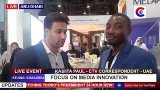 Global Media Congress participants commend CTV Uganda's role in Global Media - Kasiita Paul