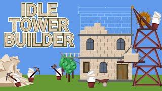 We have 5450 Golden Bricks in Babel Tower! Playing Idle Tower Builder. Day 16 - morning