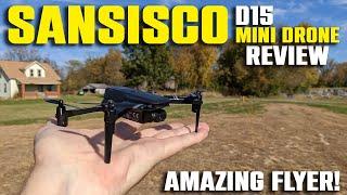 Sansisco D15 Mini Foldable Drone Review