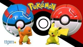 Pokemon Throw 'N' Pop Poke Ball Pikachu and Poke Ball from TOMY