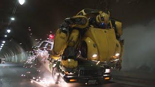 범블비 도주 장면 | 범블비 (Bumblebee, 2018) [4K]