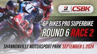 2024 Bridgestone CSBK - GP Bikes Pro Superbike Round 6, Race 2 at Shannonville Motorsport Park