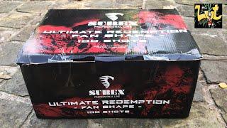 100 Shots Ultimate Redemption Salutewaaier Vuurwerk Cake Surex Professional Line (NIEUW 2019)