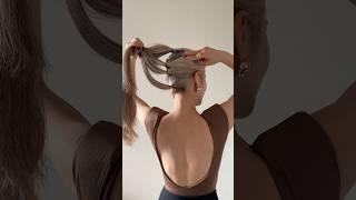 No hair prep or styling products needed--gorgeous hairstyle tutorial #hairstyles #hairstyletutorial