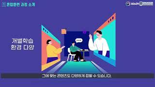 혼합훈련 참여 가이드_훈련생 ① 혼합훈련 과정 소개