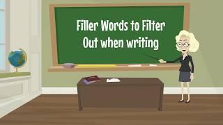 Filler Words to Filter Out when writing