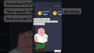 How to Sound Like Peter Griffin Use AI Voice Generator