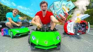 LAST TO STOP DRIVING MINI LAMBO WINS $10,000