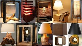 Discover Unique Wooden Bedside and Table Lamps for Your Space /Creative  Lamps for home décor & DIY