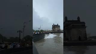 TAJ HOTEL MONSOON WEATHER BEAUTIFUL  VIEW#trending #viral #mumbai #monsoon2022 #rain #tajhotal