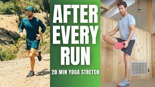 20 Min Yoga for Runners | Post Run Stretch