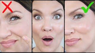 FINE LINES & WRINKLES & DRY, CREPEY UNDER EYE SKIN is INSTANTLY BETTER with this Trick!