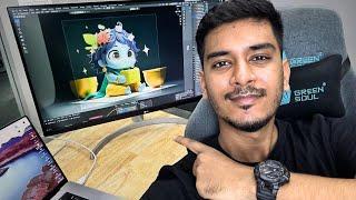 A Day in the Life of a 3D Artist | Vlog #01