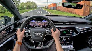 2024 Audi RS7 Performance - POV Test Drive (Binaural Audio)