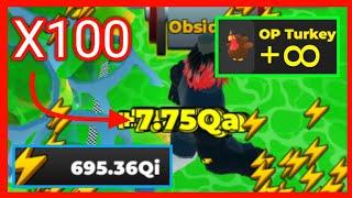 INSANE X100 ENERGY STRONGMAN SIMULATOR ROBLOX THANKSGIVING BY TOP 1 WOLRD