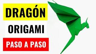 DRAGÓN de PAPEL - ORIGAMI