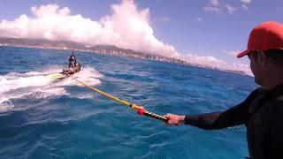 Foil Surfing with Fellipe Macedo Valadao of Kiteboarding Paradise Hawaii