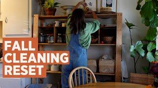 SUSTAINABLE FALL RESET   (cleaning, organizing, responsible donating, & more!)