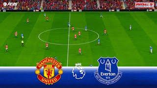 Manchester United vs Everton - Premier League 24/25 | Full Match All Goals | FC 25 Gameplay PC