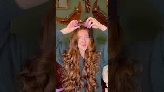 Heatless curls with my fav Cozy Curlers!! #curls #hairhacks