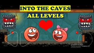 Red Ball 4! Into the caves! All levels