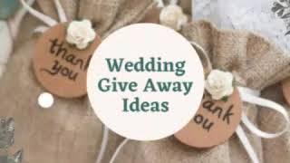 Wedding giveaway Ideas | LheDIY channel