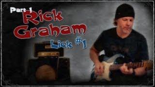 Rick Graham - Dominant Legato Arpeggio Lick - Guitar Lesson - guitarBreakdown