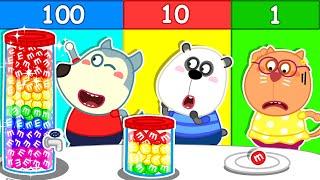 Wolfoo Plays 100 Layers Food Challenge | Compilation Of Healthy Habits For Kids Wolfoo Kids Cartoon