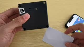 EEOO hidden cabinet lock Apple transit card test