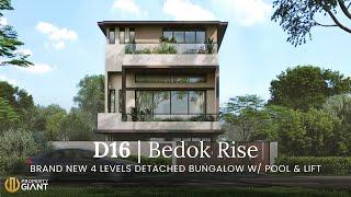 Bedok Rise: Brand New 5 Levels Bungalow with 8 Bedrooms!