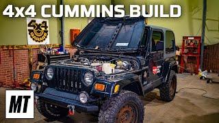 4x4 Garage: Turning a Cummins Powered Jeep TJ into an LJ | MotorTrend