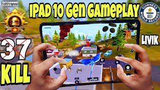 ipad 10th Generation 37 Kill Gameplay iPad 10 bgmi Test 60fps | 90fps Smooth + Extreme